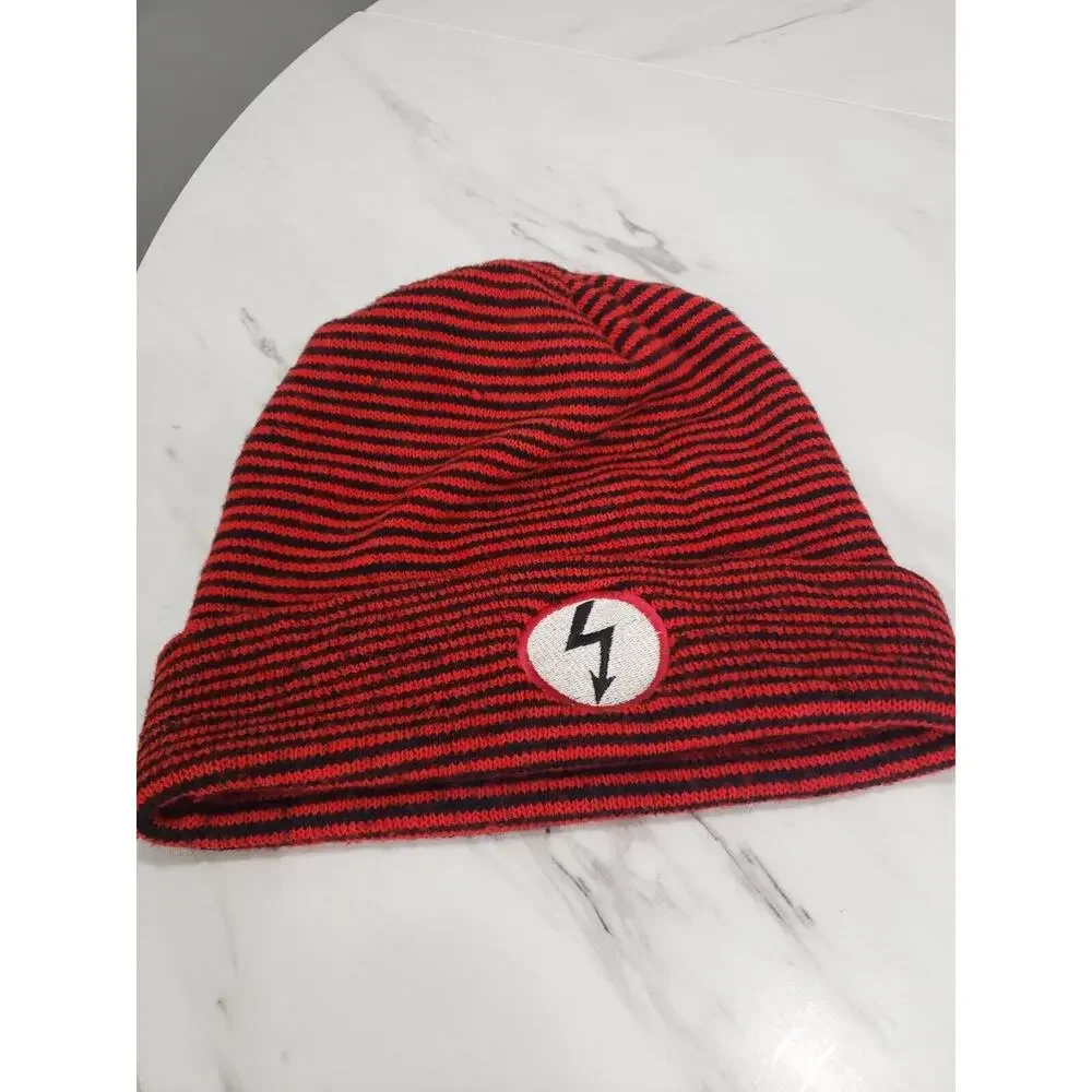 VINTAGE Marilyn Manson 1990s Antichrist‎ Superstar Shock Logo Beanie Authentic